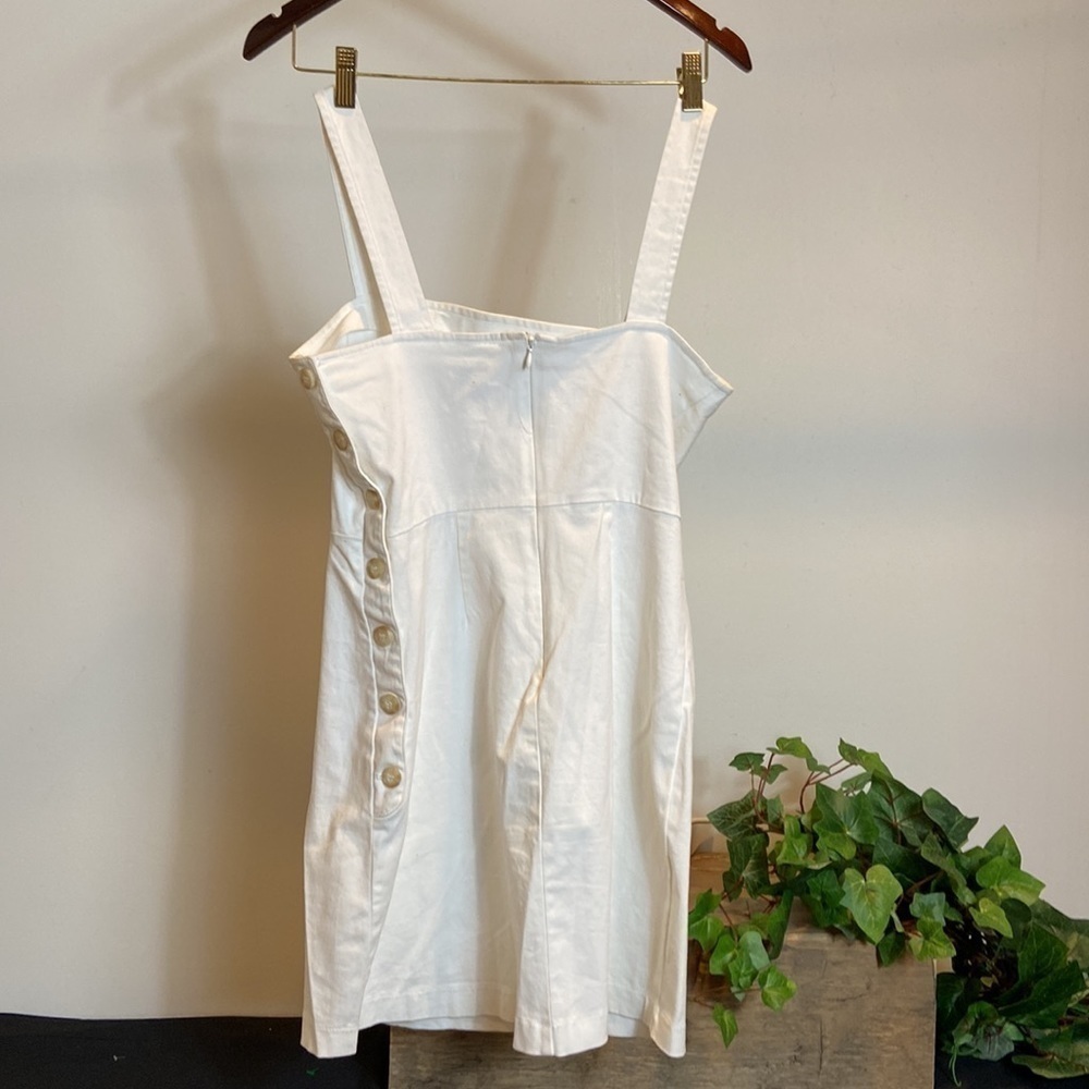 Forever 21 White Jumper Side Button - Picture 5 of 11